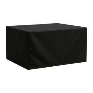 Bolero Rectangular Outdoor Table Cover Black 2000x1000mm