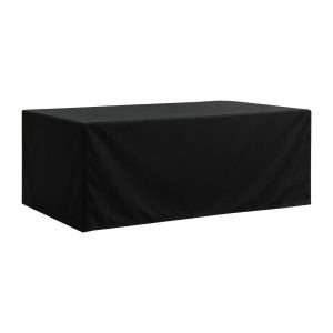 Bolero Rectangular Outdoor Chair & Table Cover Black 3100x1500mm