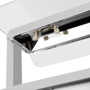 Buffalo Mobile Servery with Solid Heated Top 3x 1/1 GN 9 jb186 upd25 7