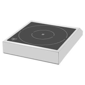 Nisbets Essentials Single Zone Induction Hob 5 jb376 npi25 5