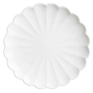 Olympia Bloom Scalloped Plates White 175mm (6 Pack)