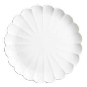 Olympia Bloom Scalloped Plates White 276mm (4 Pack)