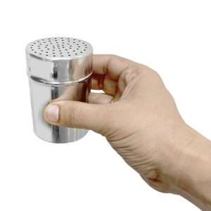 Nisbets Essentials 8oz Dredger with 1.5mm Holes 4 jb486 npi25 4