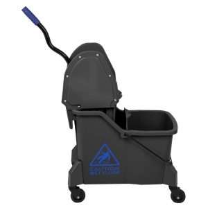 Jantex Two-Compartment Mop Bucket and Wringer Blue 30Ltr 3 jb543 npi25 3