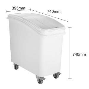 Vogue Ingredient Bin with Scoop 102Ltr 4 jb554 npi25 4