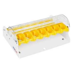 Hygiplas 1" Multi Label Metal Dispenser 4 jc814 npi25 4