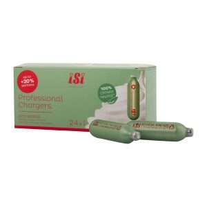 ISI Professional ECO Series Cream Whipper Charger Bulbs 8.4g ( 24 Pack)