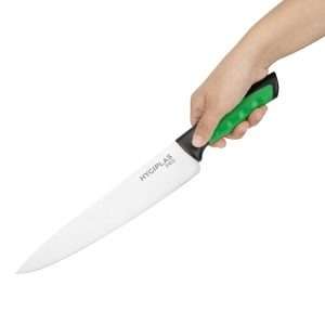 Hygiplas Pro Chef Knife Green 25cm 3 jd211 npi25 2