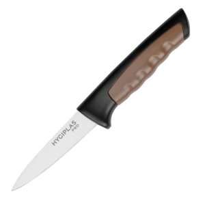 Hygiplas Pro Paring Knife Brown 8.5cm