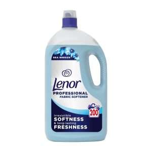 Lenor Professional Sea Breeze Fabric Softener Liquid 200 Washes 4Ltr (2 Pack)