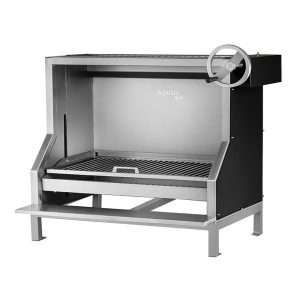 Pujadas Countertop Open Grill with V-Shaped Bars 8581031B