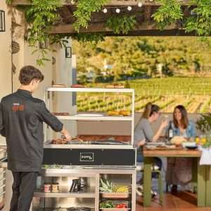 Pujadas Robata Grill with Mobile Cabinet 8582010B 3 je928 npi25 9