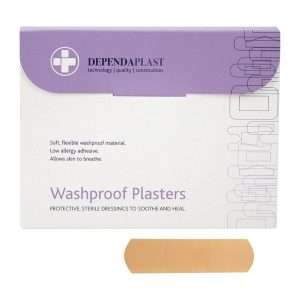 Dependaplast Washproof Plasters 75x25mm (100 Pack)