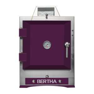 Bertha Original Table Top Charcoal Oven Aubergine