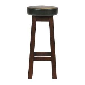 Everyday Wessex Dark Walnut High Stool with Bison Cedar Seat (2 Pack)