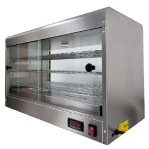 Parry 3 Shelf Electric Heated Pie Cabinet with Digital Display CPCD