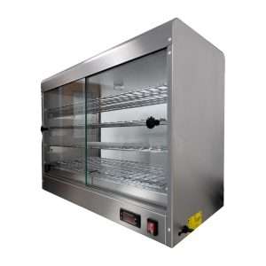 Parry 4 Shelf Electric Heated Pie Cabinet with Digital Display CPC1D