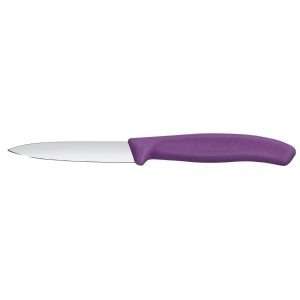 Victorinox Swiss Classic Paring Knife Straight Pointed Purple 8cm ( 2 Pack)