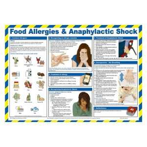 Mileta Food Allergies & Anaphylactic Shock Poster 590x420mm