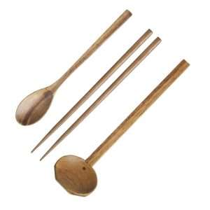 Olympia Miso Acacia Wood Ramen and Pho Ladles 270mm (6 Pack) 5 jk312 upd25 5