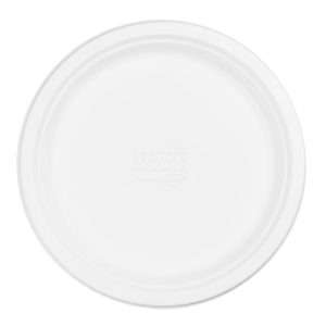 Vegware Nourish Moulded Fibre Plates 10" (500 Pack)