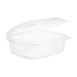 Vegware PLA Hinged Deli Containers 12oz (300 Pack)