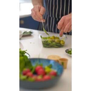 Vegware PLA Hinged Deli Containers 12oz (300 Pack) 3 jk383 npi25 3