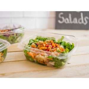 Vegware PLA Hinged Deli Containers 32oz (200 Pack) 4 jk430 npi25 4