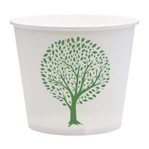 Vegware Soup Containers Green Tree 115-Series 455ml (500 Pack)