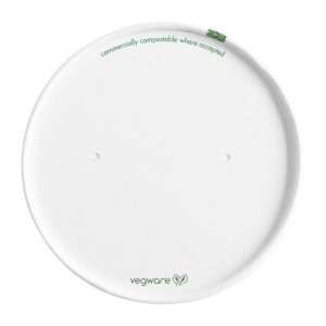 Vegware Soup Container Lids 115-Series (500 Pack)