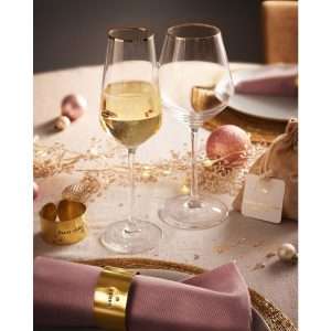Cristal d'Arques Ultime Gold Band Flutes 170ml (8 Pack) 4 jk503 npi25 4