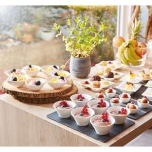 Arcoroc Appetizer Spiral Dishes White 85mm (24 Pack) 3 jk525 npi25 3