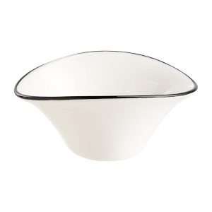 Arcoroc Appetizer Ludico Deep Bowls Black Line 100mm (24 Pack)