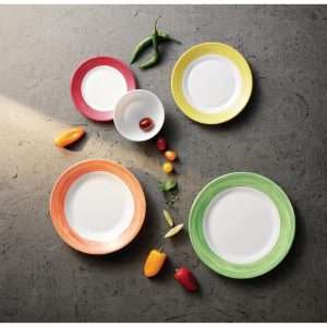 Arcoroc Brush Plates Green 252mm (12 Pack) 4 jk562 npi25 4