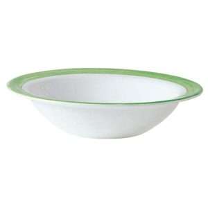 Arcoroc Brush Rim Bowls Green 120mm (36 Pack)
