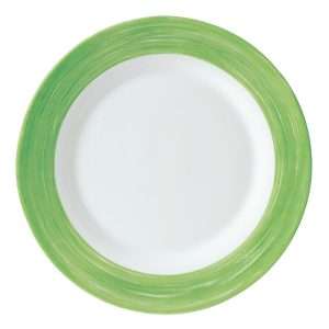 Arcoroc Brush Side Plates Green 155mm (24 Pack)