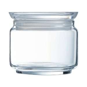 Luminarc Pure Jars with Glasses Lids 500ml (6 Pack)