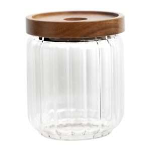 ARTBAR Condiment Jars and Wooden Lids 570ml (24 Pack)