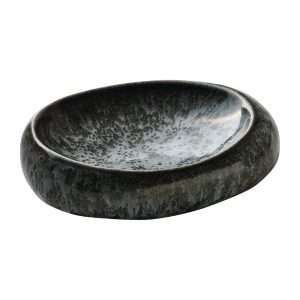 Playground Blue Pearl Oval Bowls 180x140mm