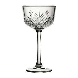 Pasabahce Timeless Vintage Nick & Nora Glasses 160ml (24 Pack)