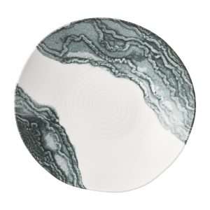 Churchill Tide Organic Coupe Bowls Black 250mm (6 Pack)