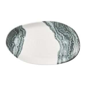 Churchill Tide Organic Platters Black 220x130mm (6 Pack)