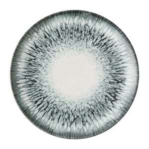 Churchill Inked Lume Coupe Plates Black 260mm (12 Pack)