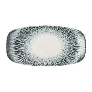 Churchill Inked Lumé Oblong Platters Black 298x153mm (12 Pack)