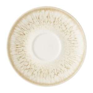 Churchill Inked Lumé Saucers Natural 156mm (12 Pack)