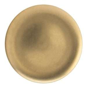 Utopia Artemis Plates Rumbled Gold 230mm (6 Pack)