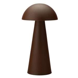 Utopia Grenada LED Cordless Table Lamps Cocoa 225mm (6 Pack)