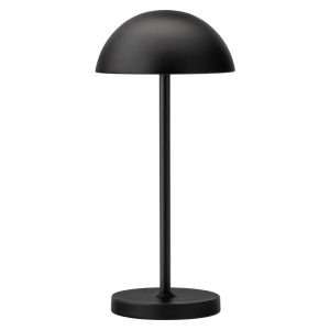 Utopia Tonga LED Cordless Table Lamp Black 260mm (6 Pack)