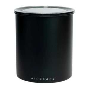 Airscape Large Coffee Bean Canister Black 1kg