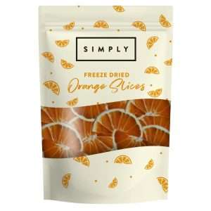Simply Freeze Dried Orange Slices 100g